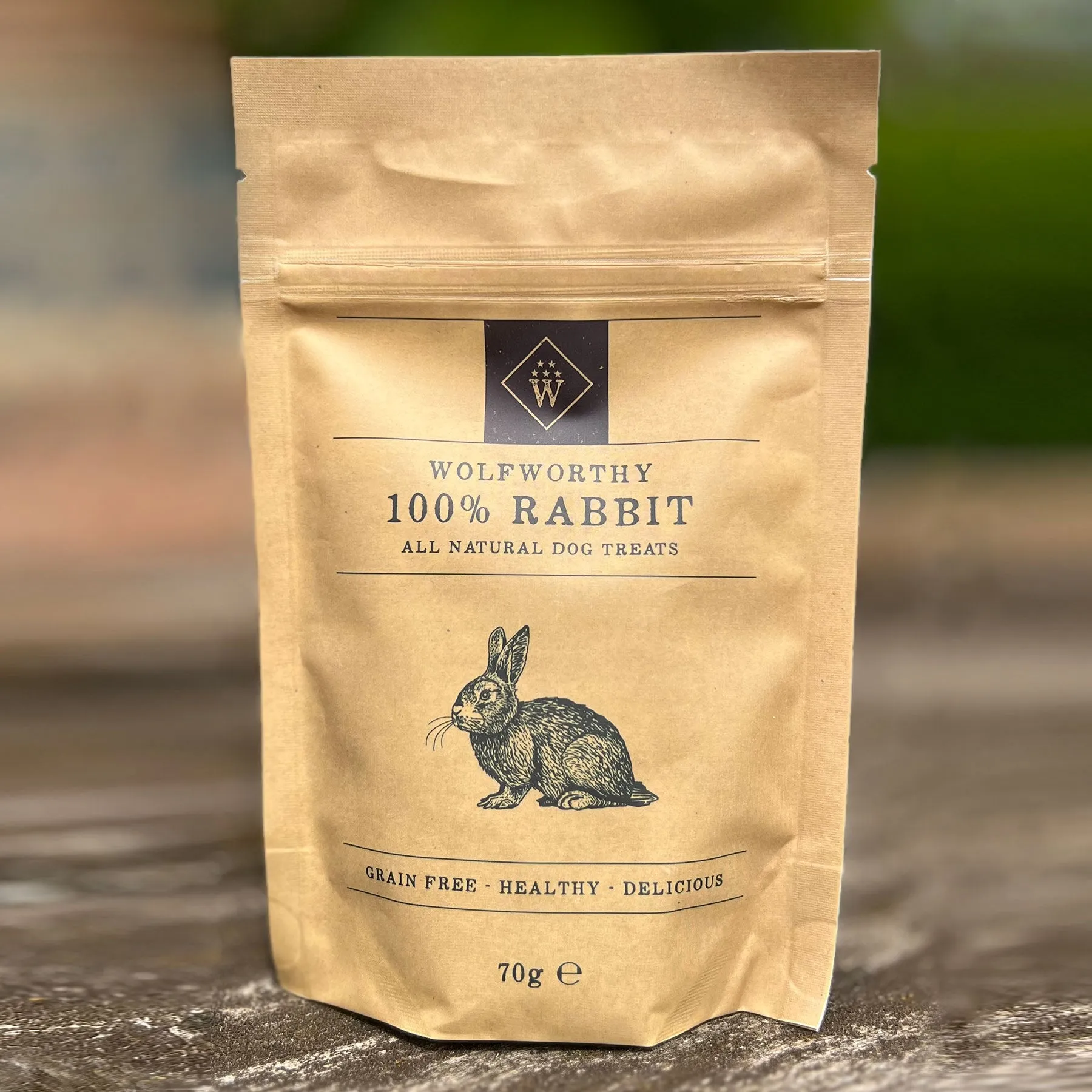 100% Rabbit Treats - All Natural Dog Treats