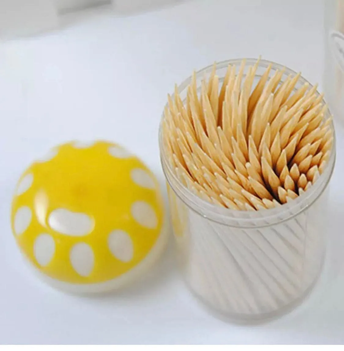 150 Pcs Bamboo Stick, Wedding Festival Party Decorations Disposable Fruit Sticks Natural Bamboo Portable