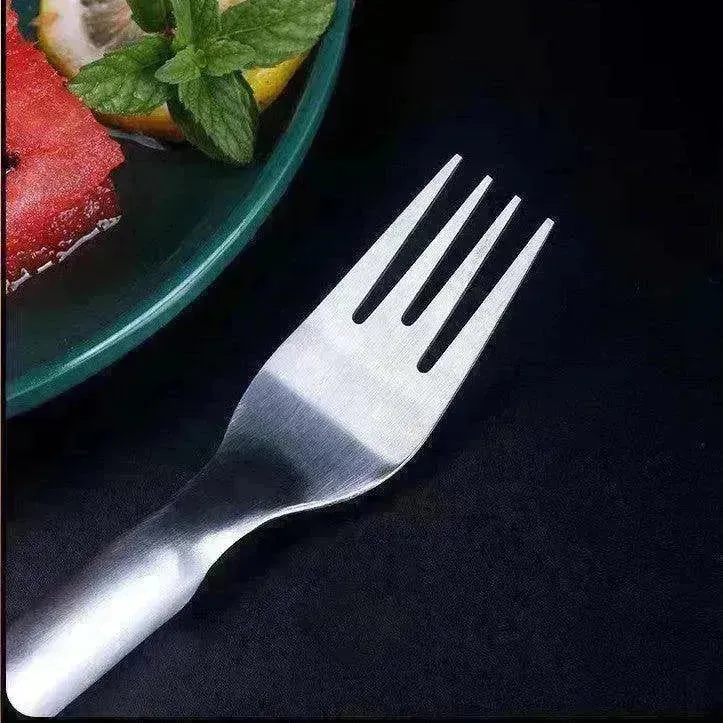 2 In 1  Slicer Multi purpose Stainless Steel Watermelon Fork