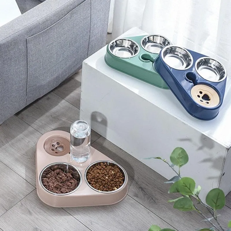 3 In 1 Pet Bowl Feeder