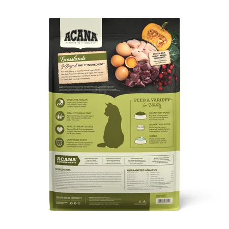 ACANA Highest Protein Grasslands Recipe Dry Cat Food