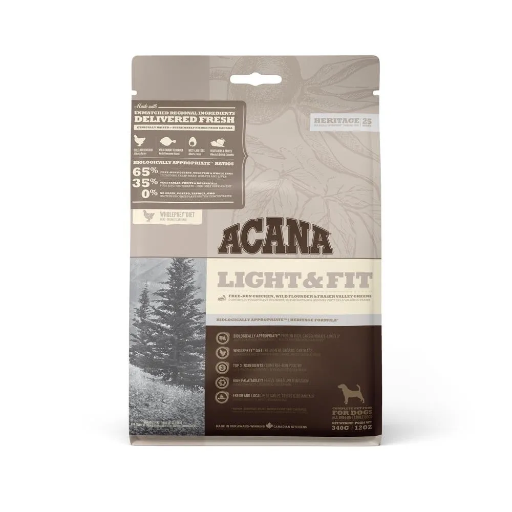 Acana Light & Fit Adult, Dry Dog Food