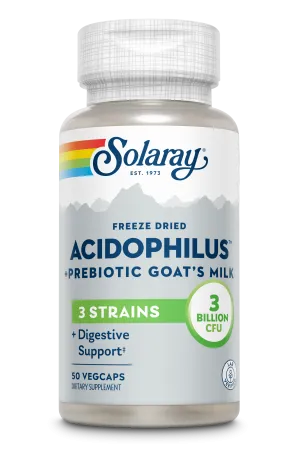 Acidophilus 3 Strain Probiotic & Prebiotic Goat's Milk