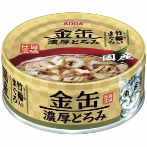 Aixia Kin-Can Rich Tuna With Minced Fish Canned Cat Food 70g