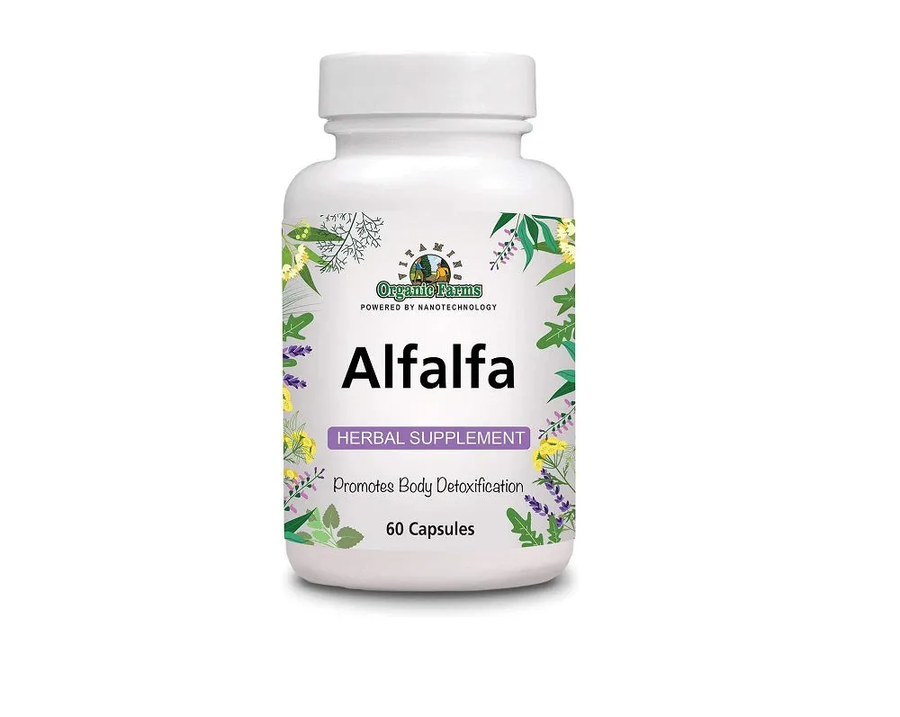 Alfalfa herbal dietary supplement - 60 tablets