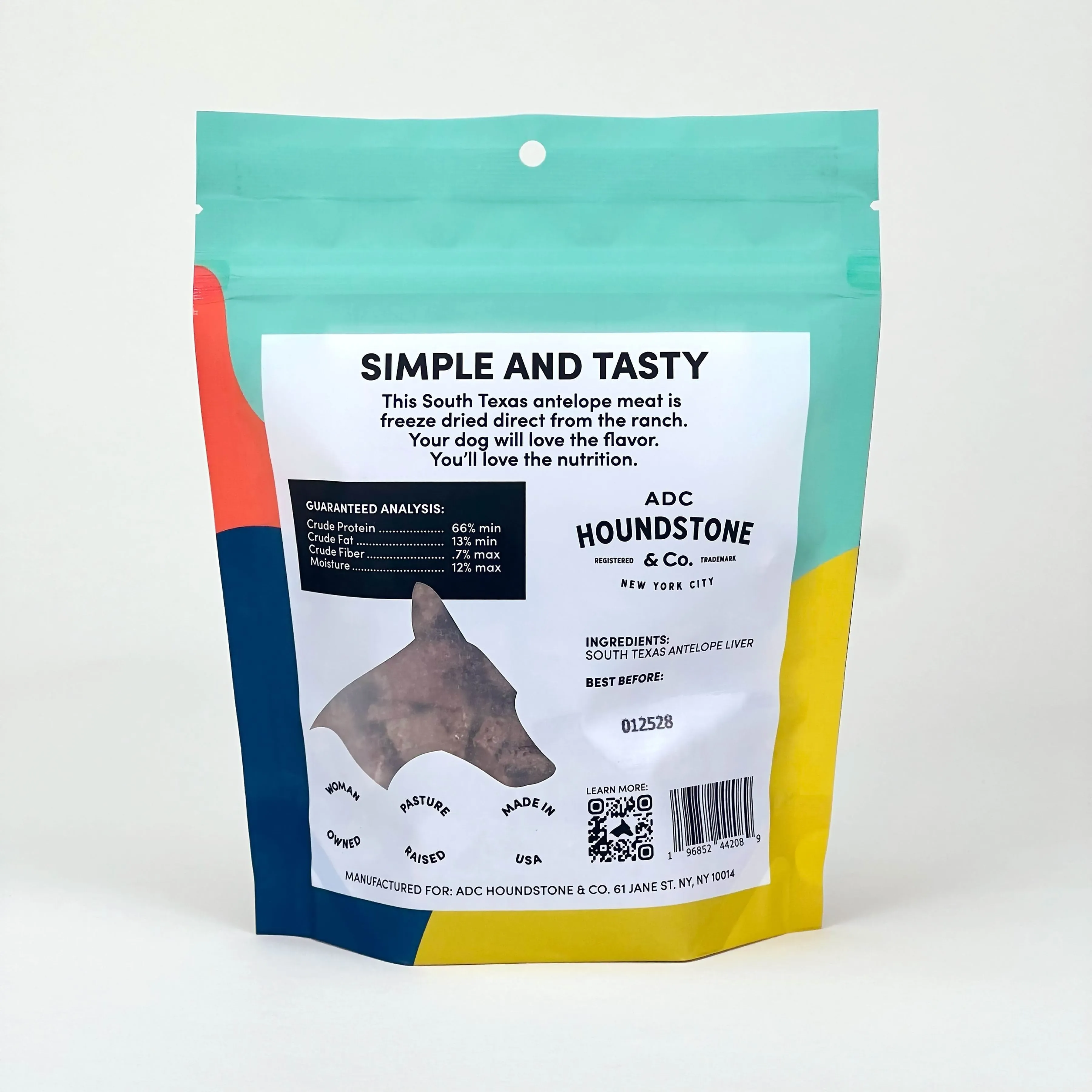 Antelope Liver Freeze-Dried Dog Treats, 2 oz bag - All-Natural & Ethically Sourced, Made in USA