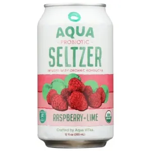 Aqua Seltzer Rasberry Lime 12/12 Oz [UNFI #67474]