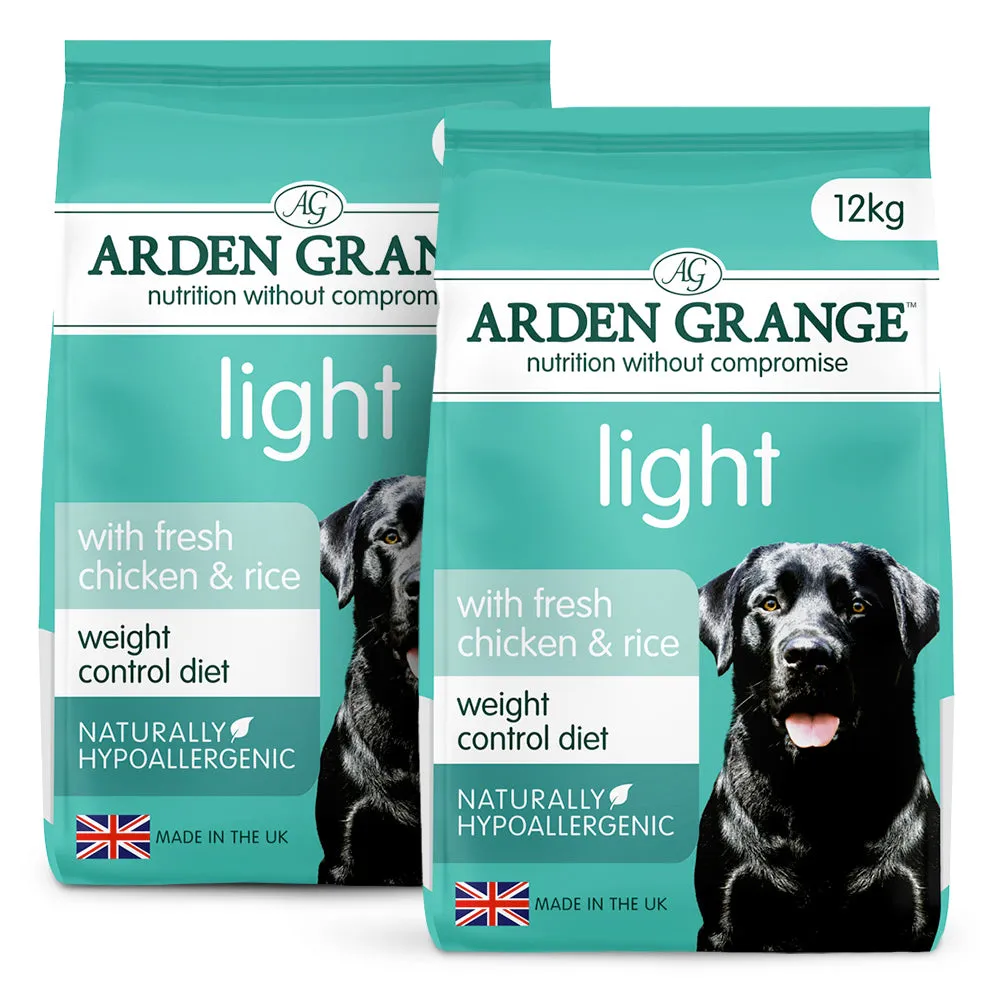 Arden Grange Adult Light Dog Chicken & Rice Dog Food