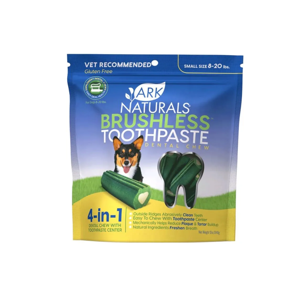 Ark Naturals Brushless 4-in-1 Dental Chews