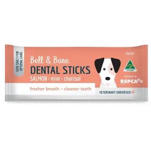 Bell & Bone Salmon Dental Stick 1pk