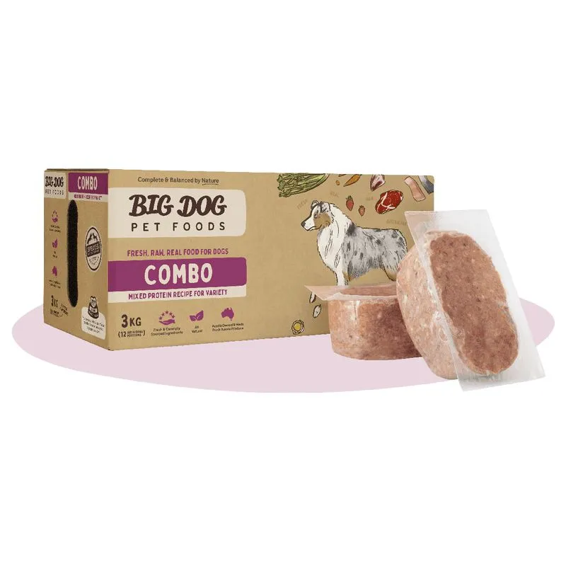 Big Dog BARF Combo Raw Dog Food 3kg