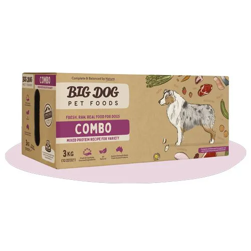 Big Dog BARF Combo Raw Dog Food 3kg