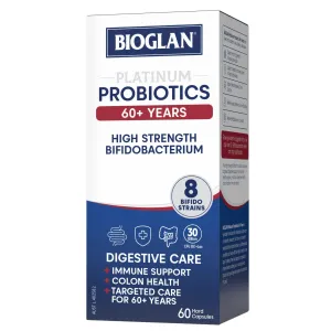 Bioglan Platinum Probiotics 60  Years 60 Caps