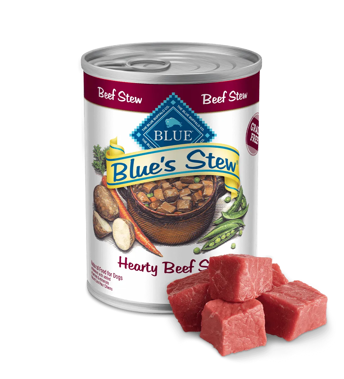 Blue Buffalo Blue's Stew Hearty Beef Stew Wet Dog Food