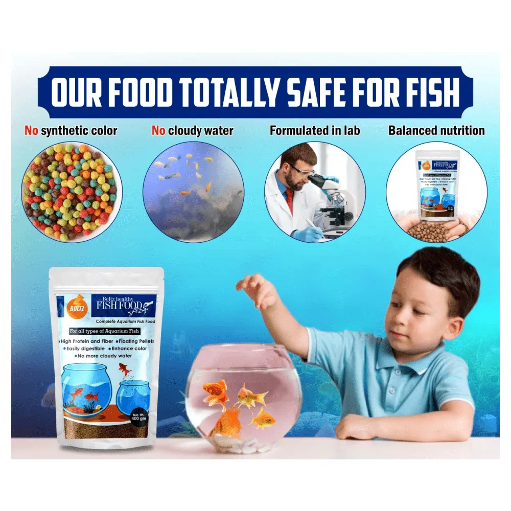 Boltz Healthy Fish Food (Limited Shelf Life)