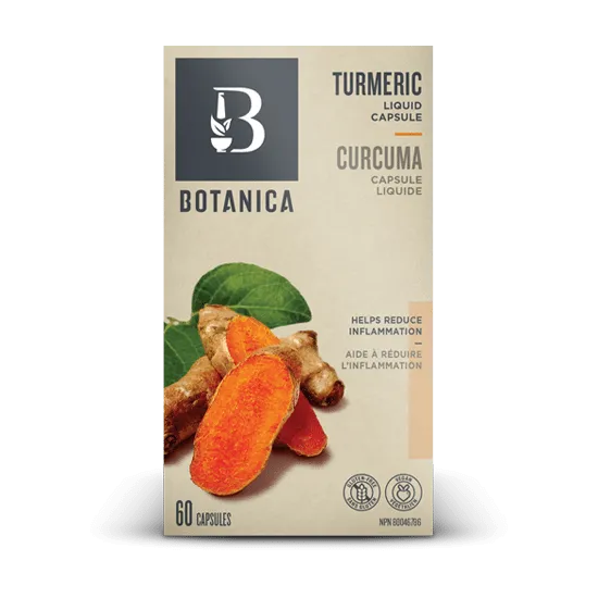 Botanica Turmeric (60 Liquid Capsules)