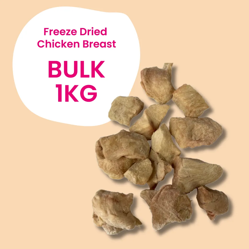 Bulk Freeze Dried Chicken Breast Treats (Unpackaged)