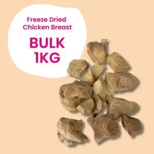 Bulk Freeze Dried Chicken Breast Treats (Unpackaged)