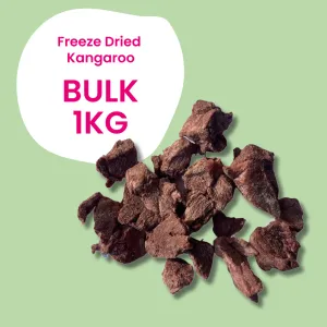 Bulk Freeze Dried Raw Kangaroo (Unpackaged)