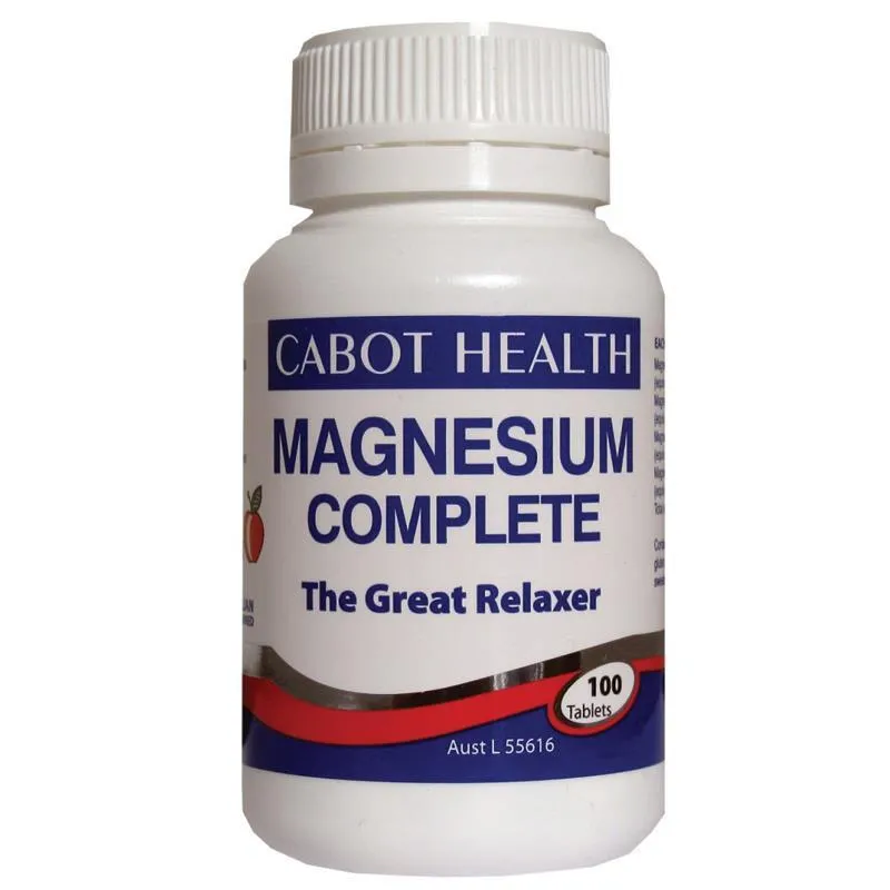 Cabot Health Magnesium Complete 100t