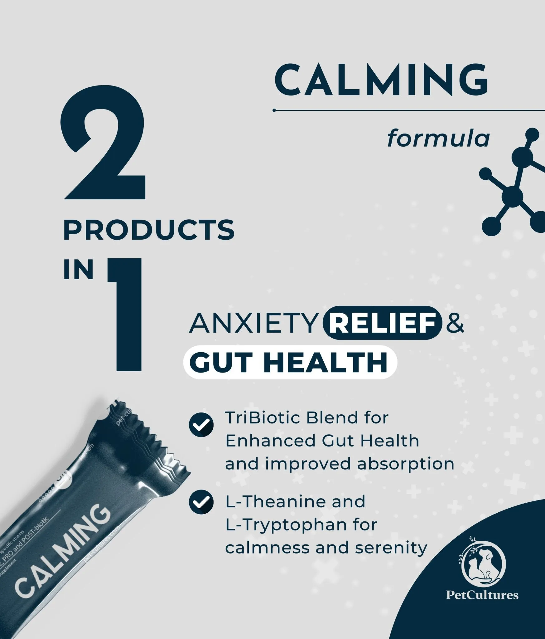 Calming Formula with L-Theanine and Probiotics