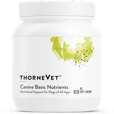 Canine Basic Nutrients 90 soft chews by ThorneVet