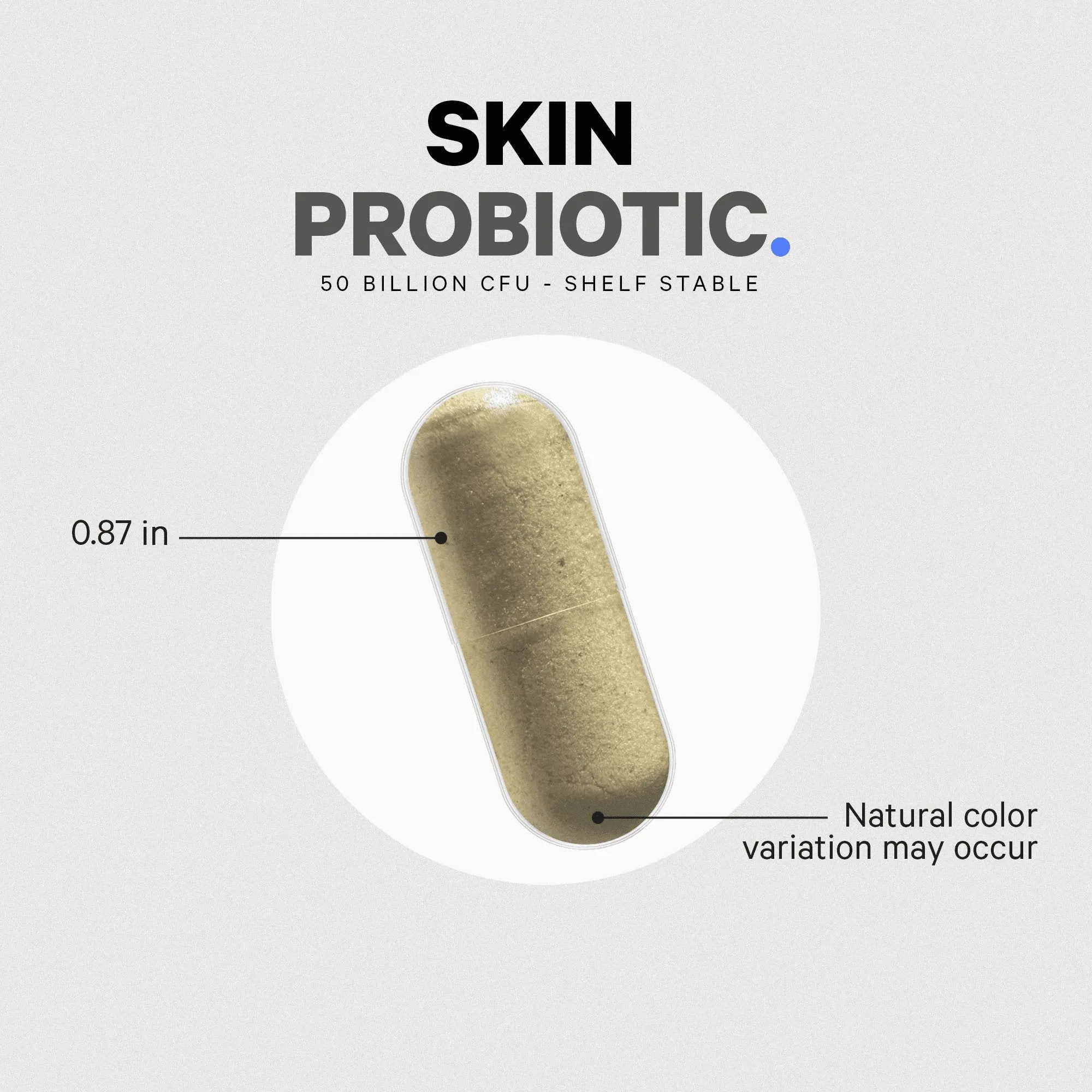 Codeage Skin Probiotics 50 Billion CFU & Prebiotics