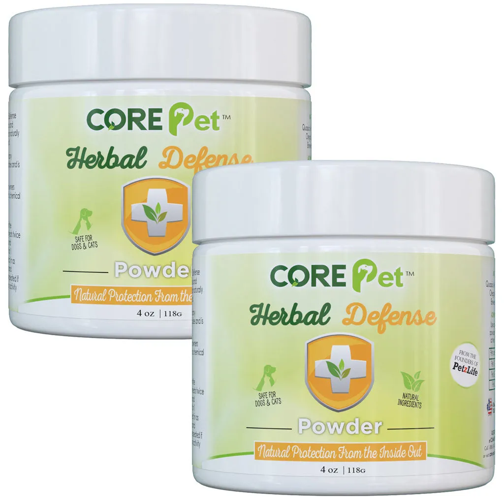 Core Pet Herbal Defense Powder for Dogs & Cats, 4-oz