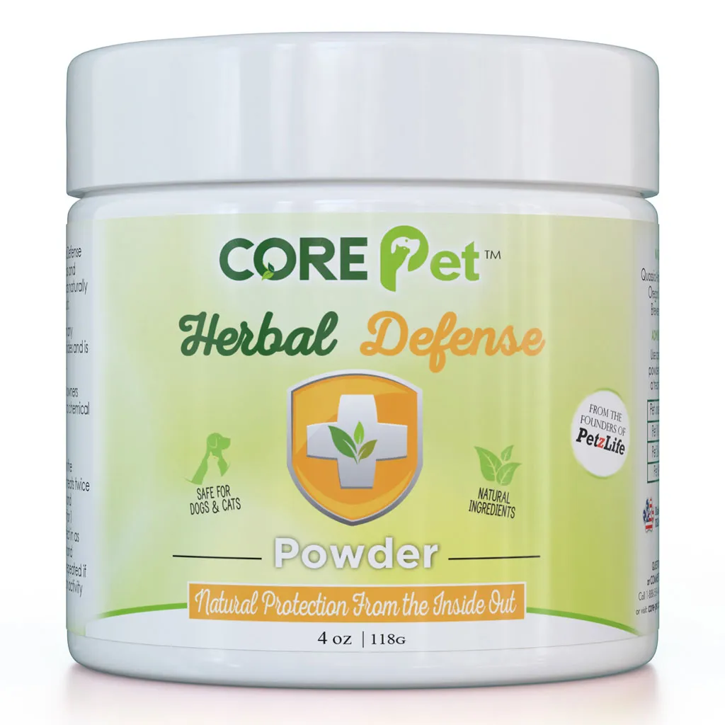 Core Pet Herbal Defense Powder for Dogs & Cats, 4-oz