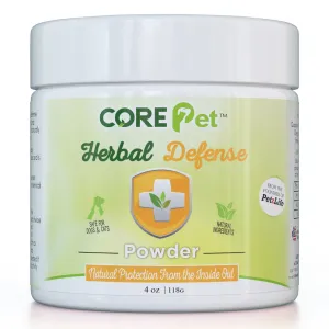 Core Pet Herbal Defense Powder for Dogs & Cats, 4-oz