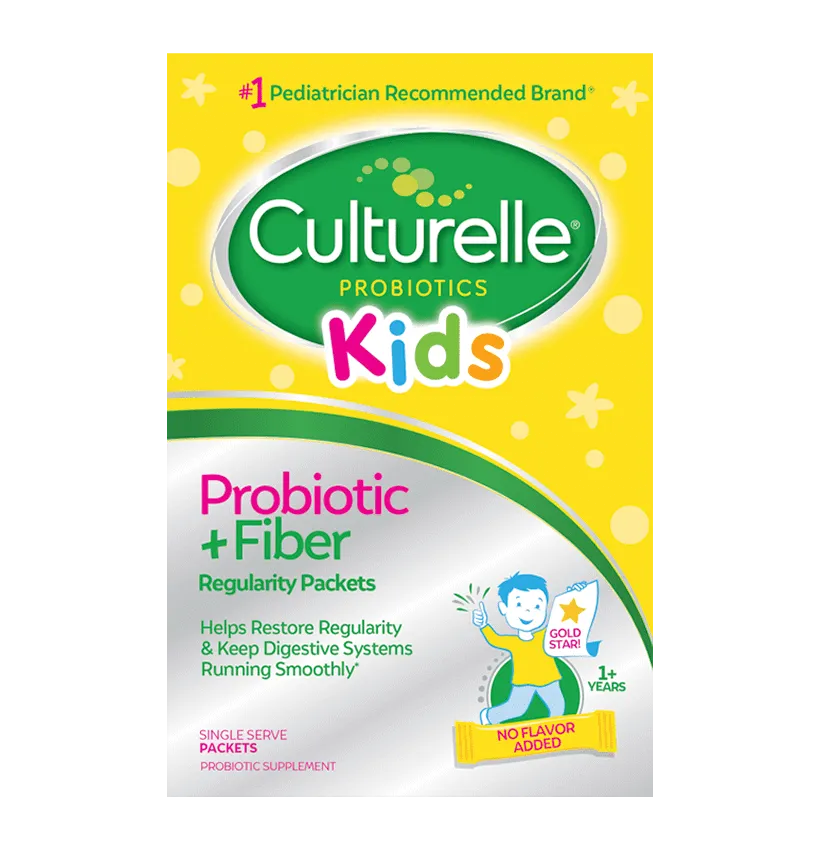 Culturelle Kids Probiotic   Fiber Pack 24ct