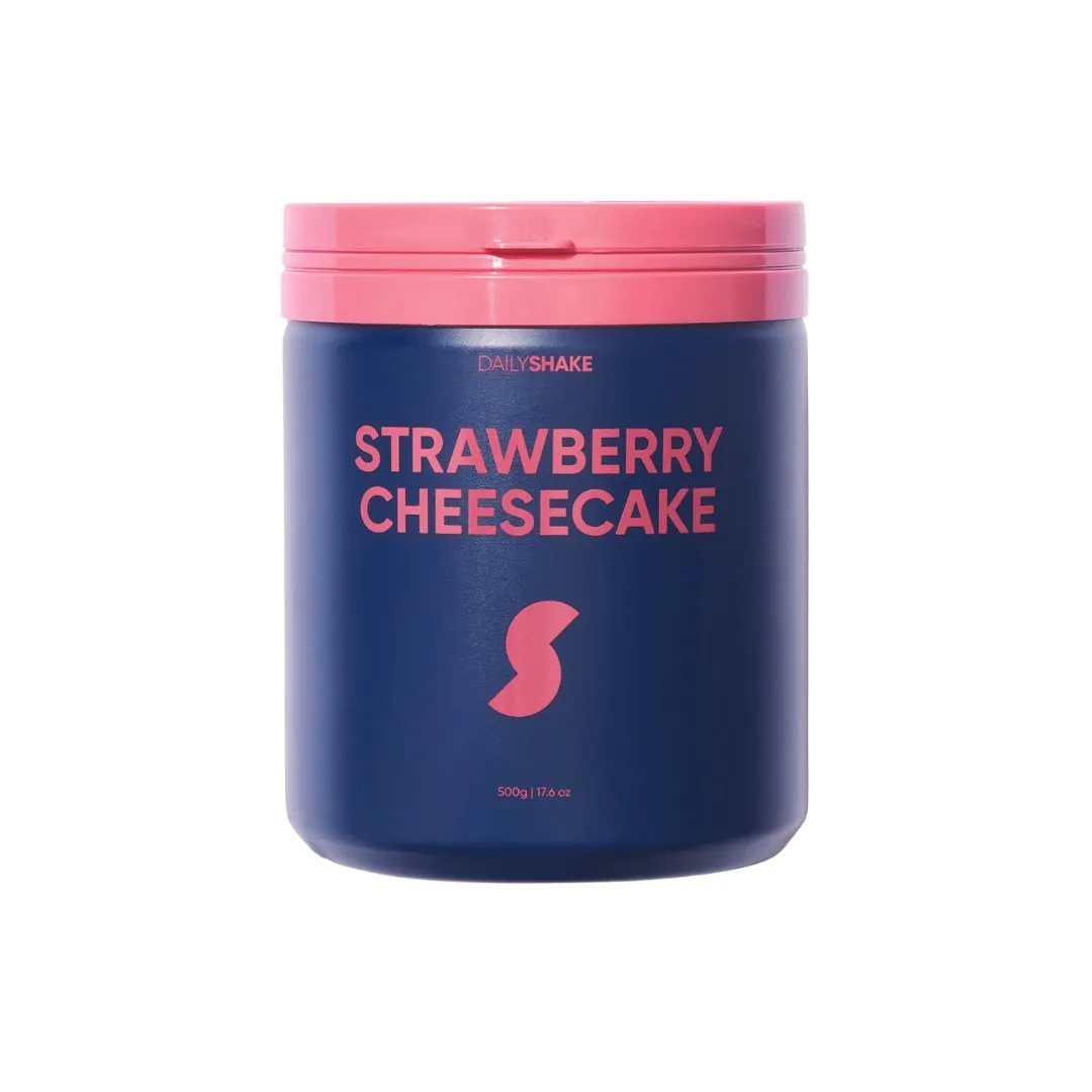 Daily Shake Strawberry Chessecake Meal Replacement Jar