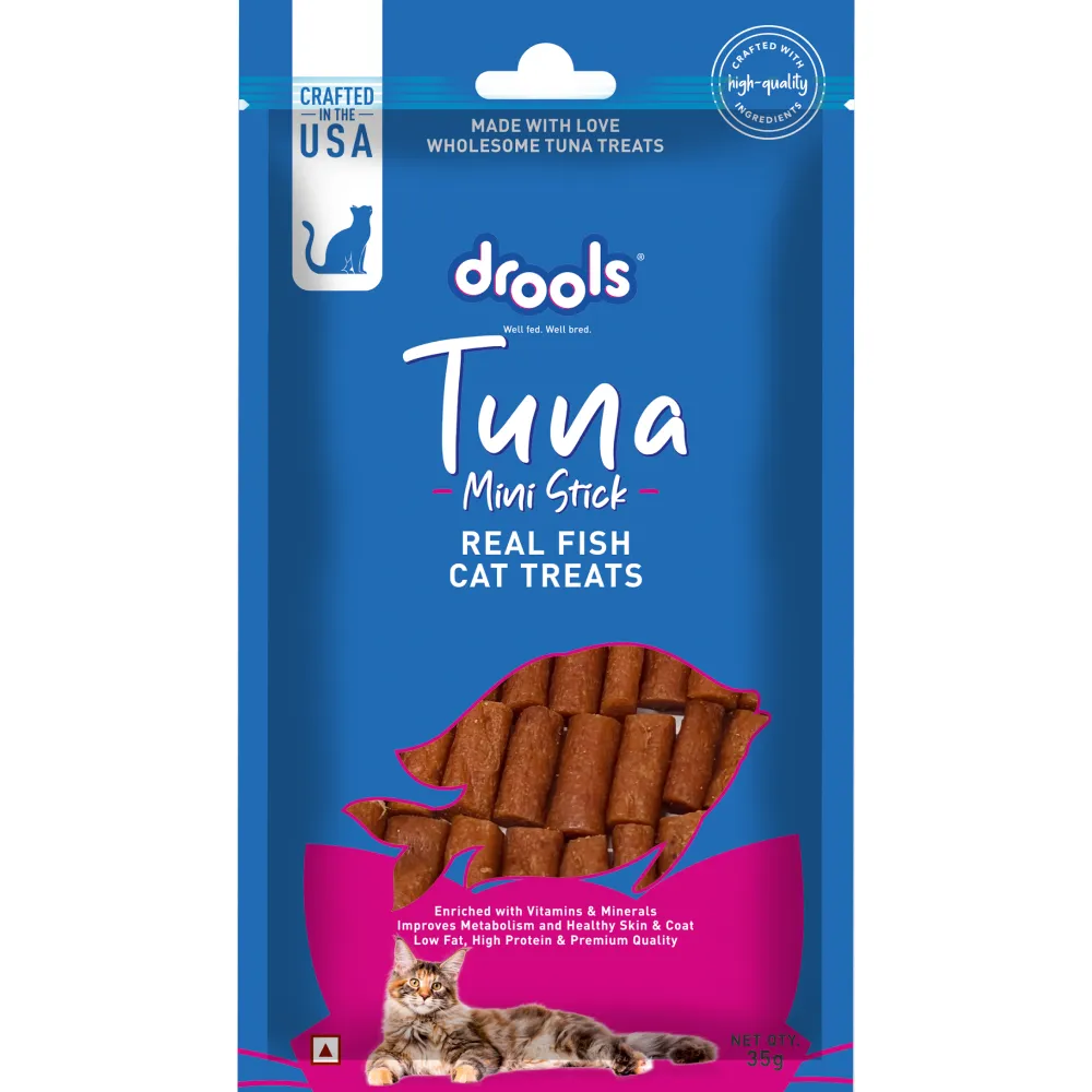 Drools Tuna Mini Sticks Cat Treats