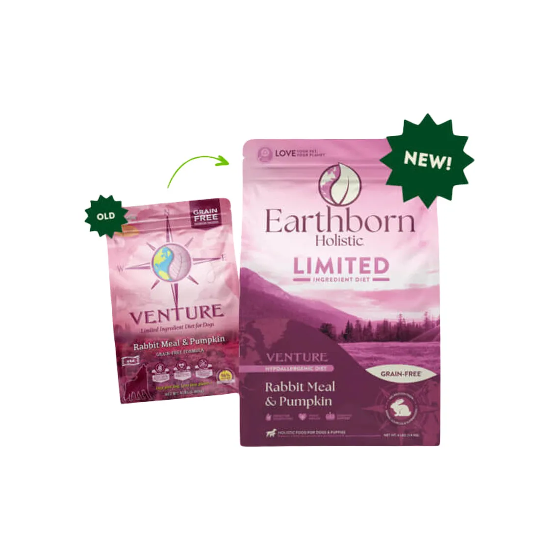 Earthborn Holistic Grain-Free Limited Ingredient Diet Dry Venture Dog Food