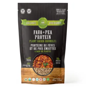 Eco-ideas Fava   Pea Protein Crumbles (108g)