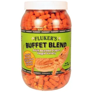 Fluker Buffet Blend Bearded Dragon Veggie Variety 4.5 oz