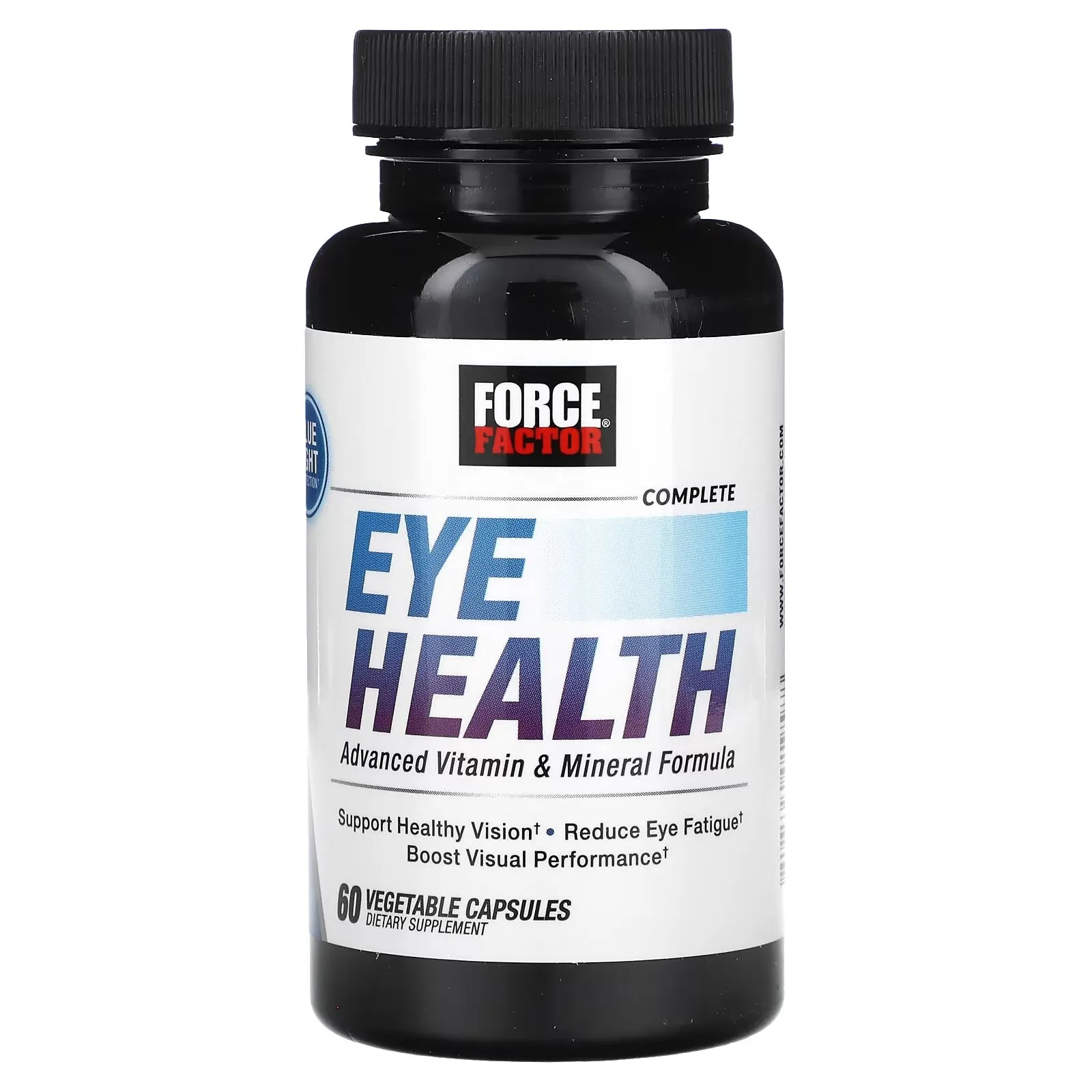 Force Factor Complete Eye Health advanced formula of vitamins and minerals , 60 capsules