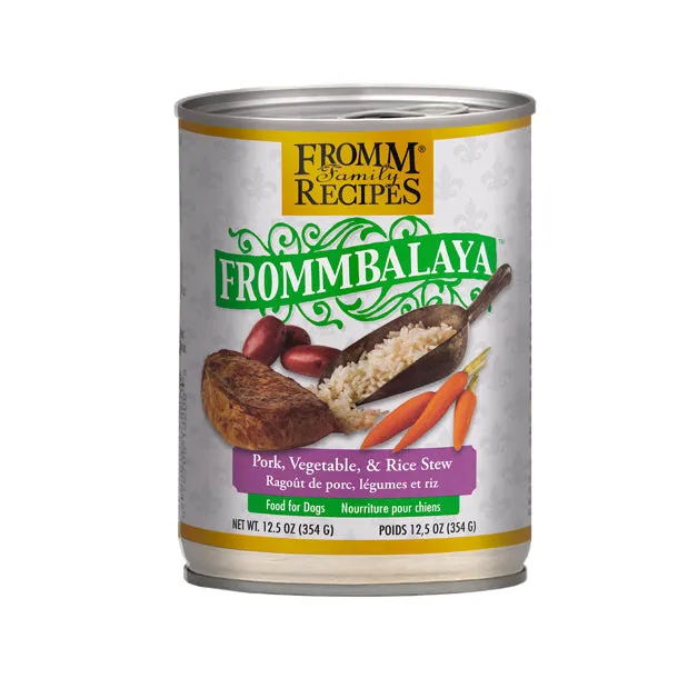 Frommbalaya Pork Vegetable & Rice Stew Canned Dog Food