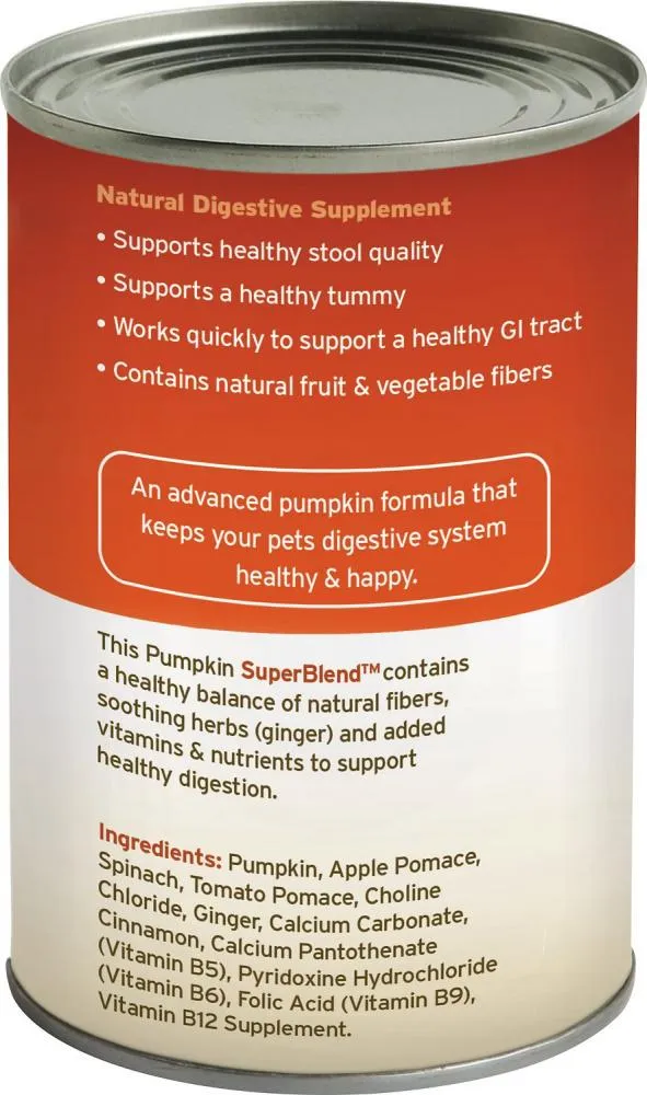 Fruitables Pumpkin SuperBlend Digestive Canned Supplement for Dogs & Cats