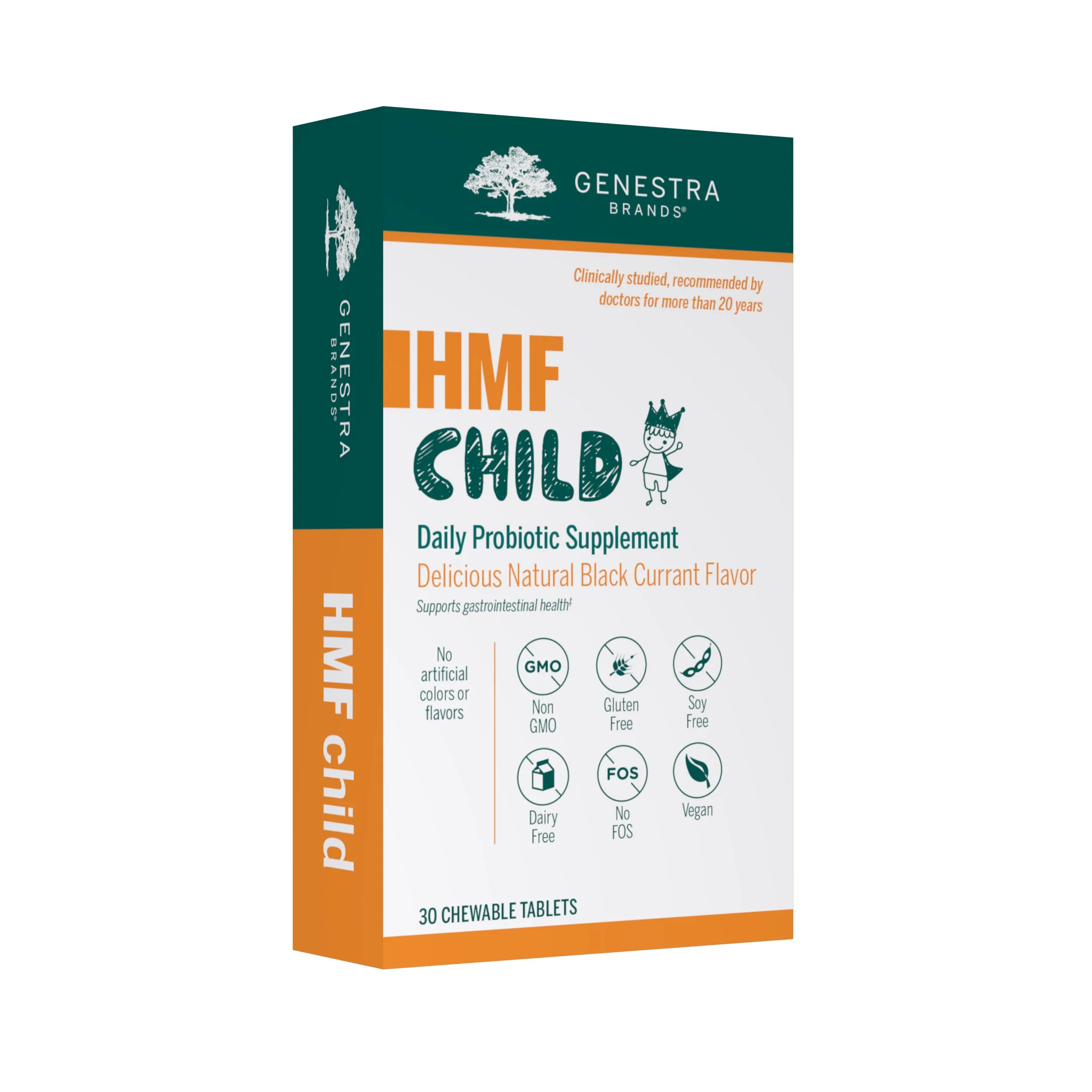 Genestra, HMF Child, 30 Tablets