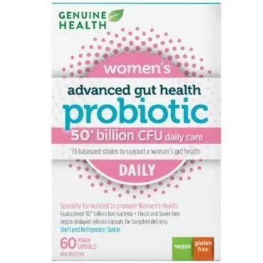 Genuine Health Probiotic Gut Health Women's Daily 60 Caps