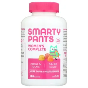 Gummy Vitamins Womens Complete Vitamins 120 Count By SmartyPants