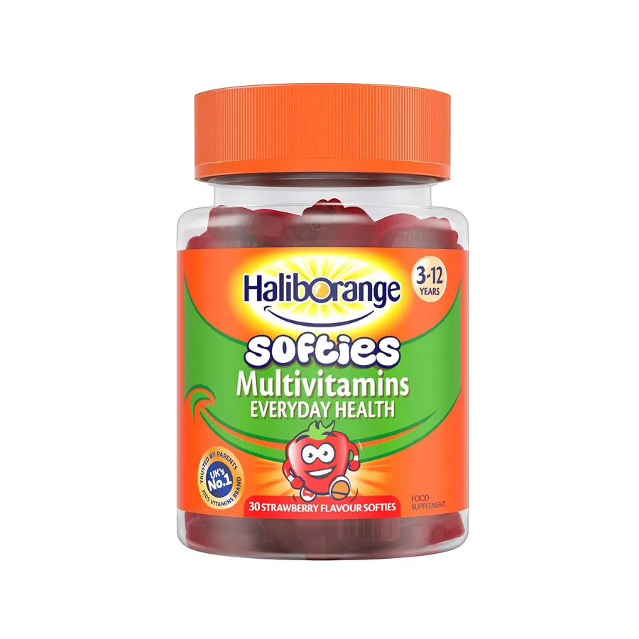 Haliborange Softies Multivitamins (30 Strawberry Flavour Softies)