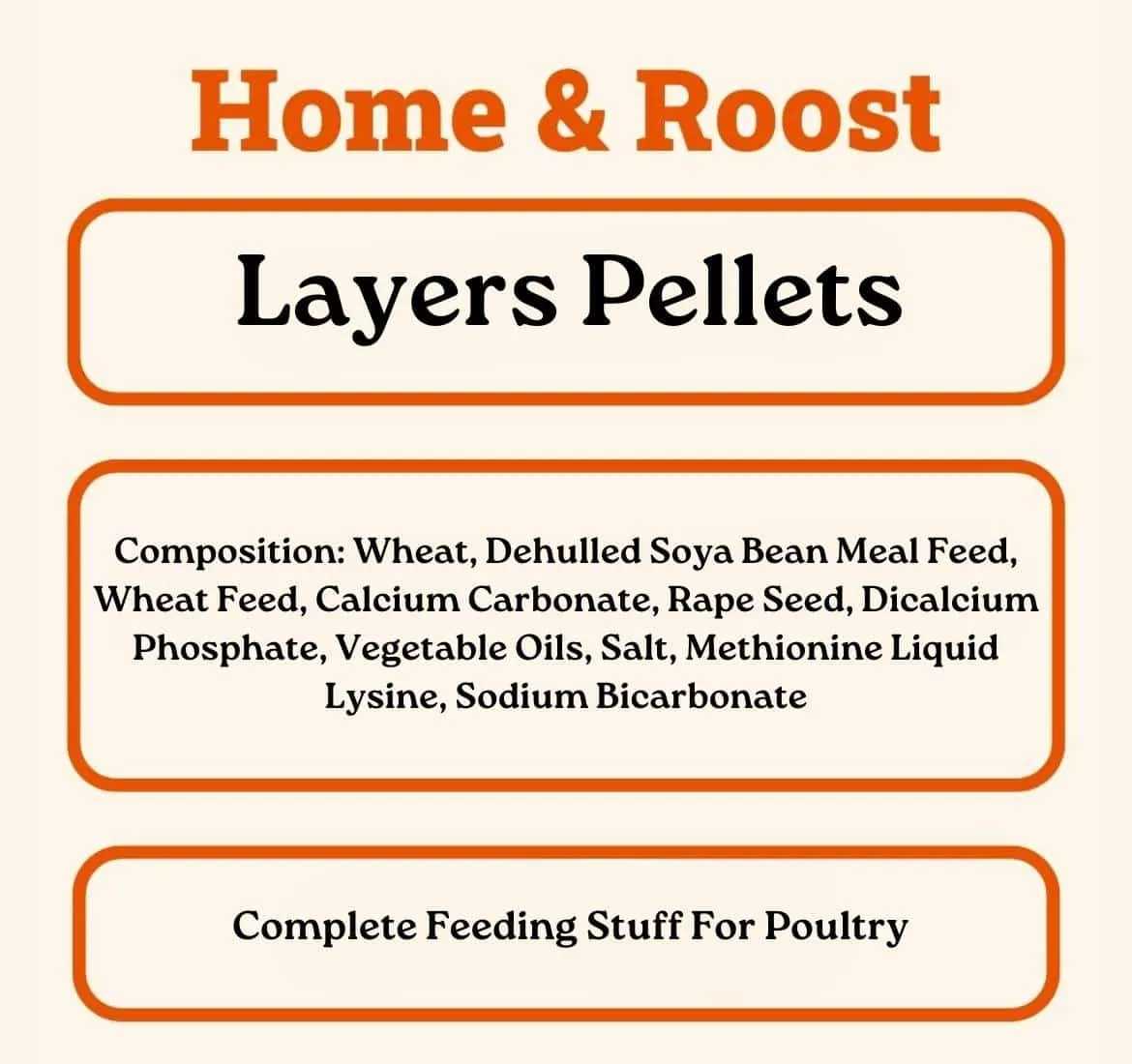 Home & Roost Layers Pellets 2kg - 20kg |  Elevate Your Flock's Eggcellent Potential