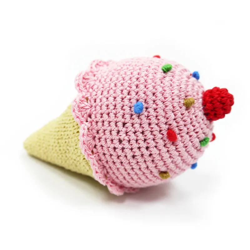 Ice Cream Crochet Toy