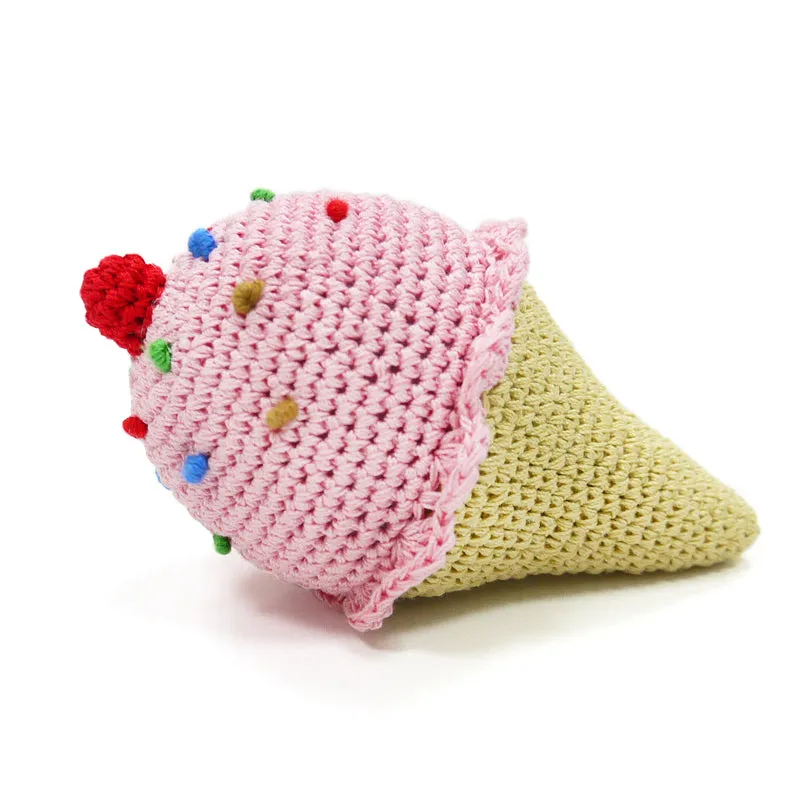 Ice Cream Crochet Toy