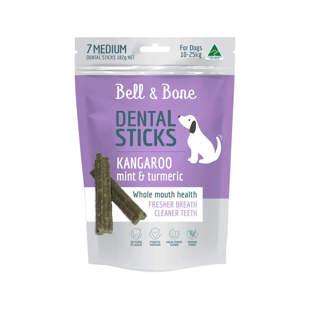 Kangaroo with Mint & Turmeric Dog Dental Treats