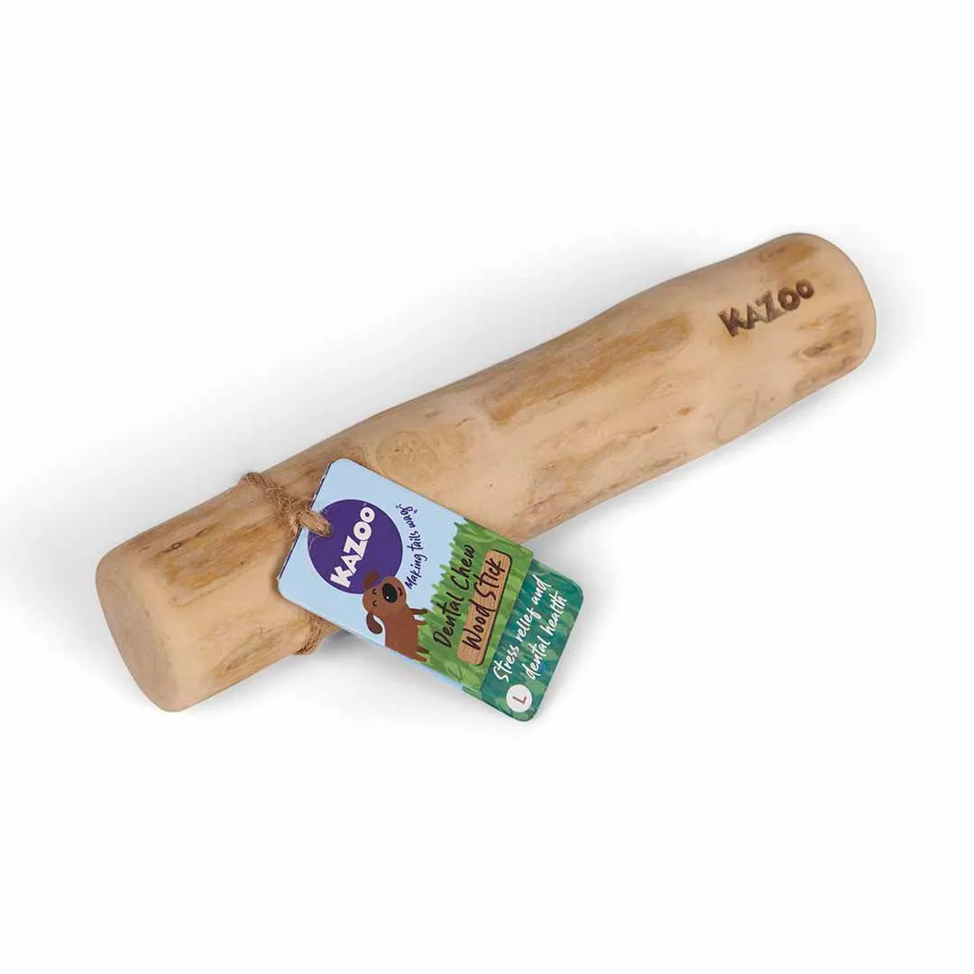 Kazoo Dental Chew Coffee Wood Stick Large^^^