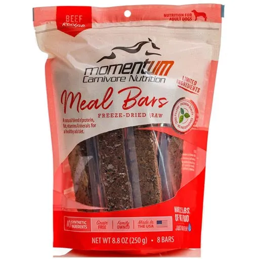 Momentum Meal Bars Beef 8pk :