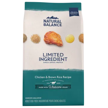 Natural Balance LID Chicken & Brown Rice Dry Dog Food